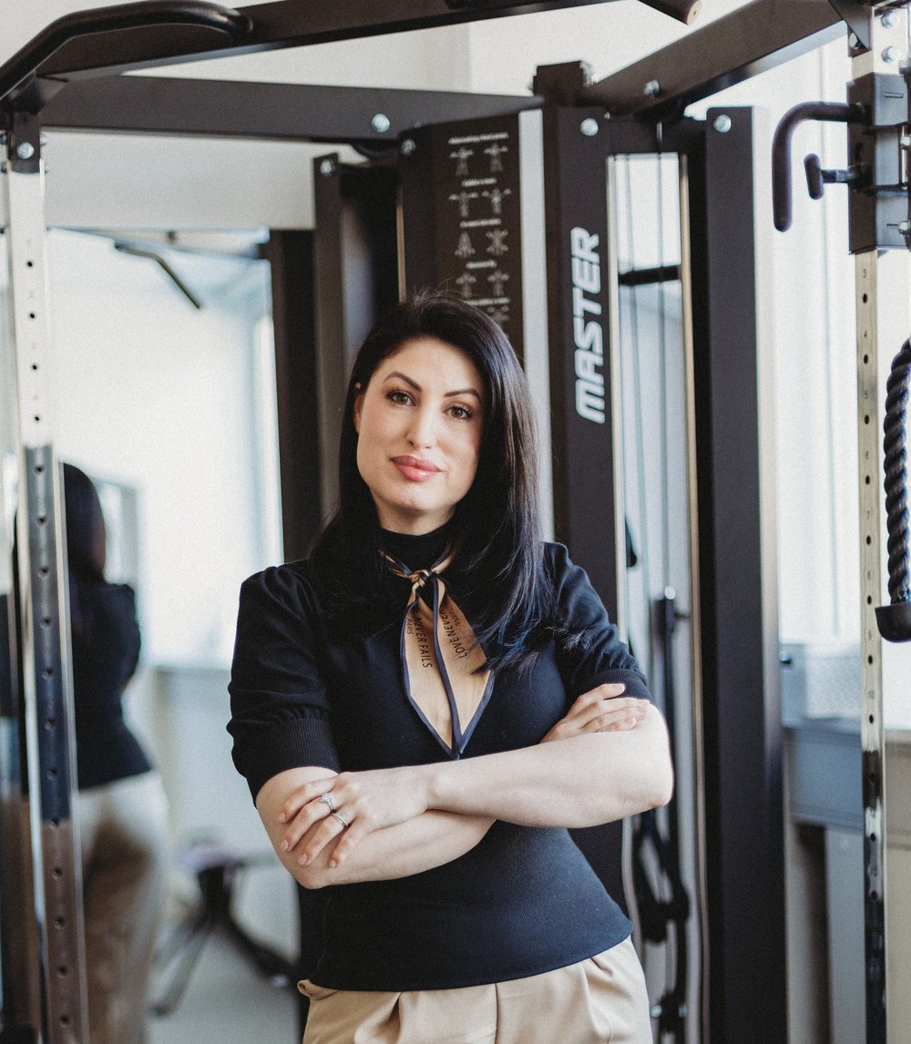 Träningsdelen hos Lilly Body Space i Södertälje